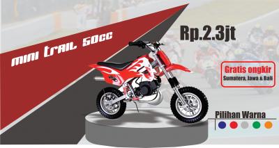 Woow.. Ini Dia Motor Yang Tidak Perlu STNK, Mau?